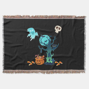 Manta Halloween Fantasmas espeluznantes Fantasmas Bats S