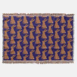 Manta Halloween Jackalope Trick o Tret Pattern