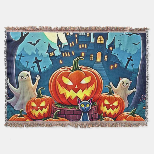 Manta Halloween Night: Spooky Fun Art (Anverso)