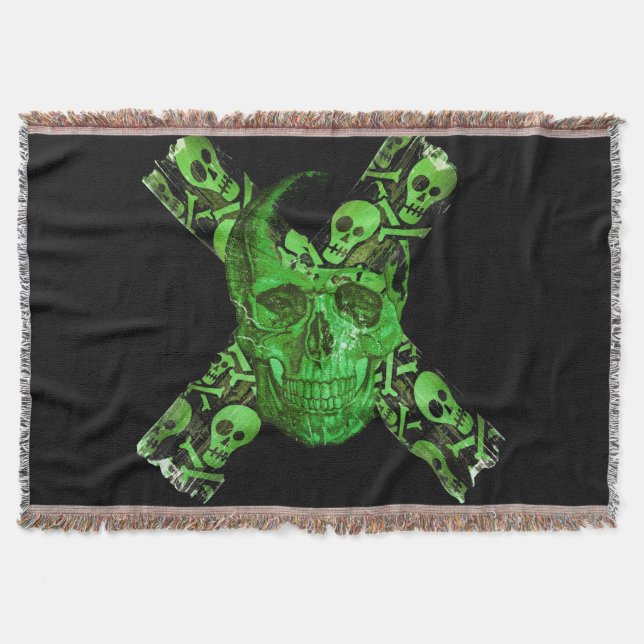 Manta Halloween Skull (Anverso)