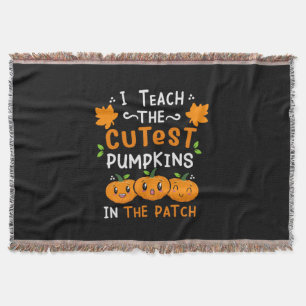 Manta Halloween Teacher Cutest Pumpkins Cumpleaños