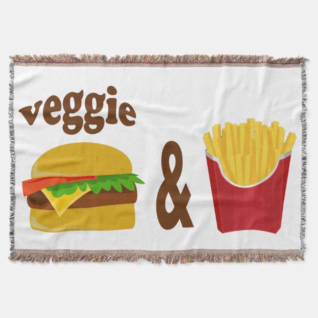 Manta Hamburguesa de verduras y frijoles (Anverso)