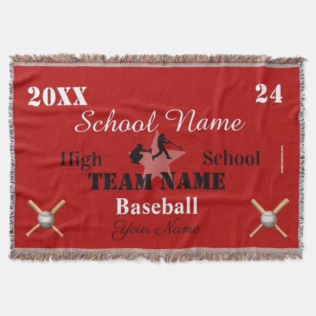 Manta HAMbyWG - Béisbol Personalizable (Anverso)