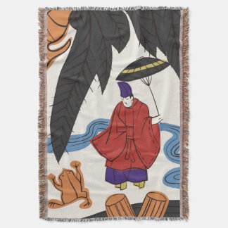 Manta Hanafuda "Yanagi-ni-Ono-Michikaze"