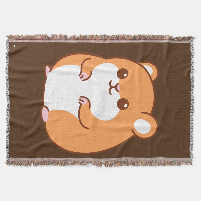 Manta Happy Hamster Throw (Anverso)