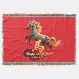 Manta Happy Lunar New Year Majestic Golden Horse