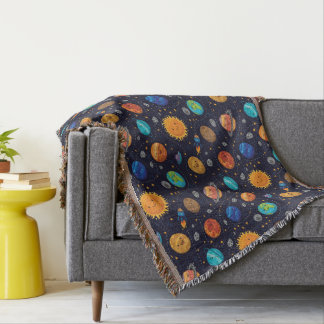 Manta Happy Planets Throw