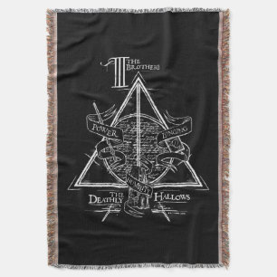 Manta Harry Potter Spell MUERTE HALLOWS Graphic