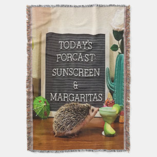 Manta Hedgehog Sunscreen y Margaritas