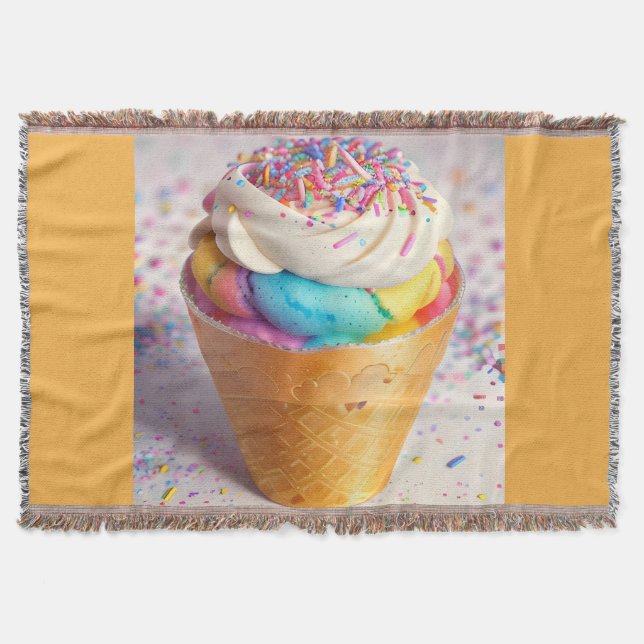 Manta Helado Cream Cone Sprinkles (Anverso)