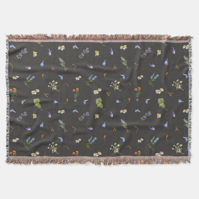 Manta Herbal blanket for fireplace.  (Anverso)