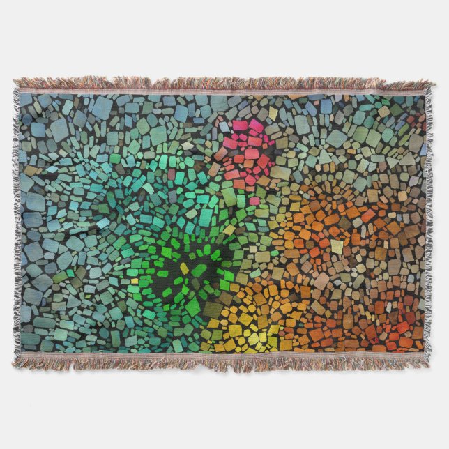 Manta Hermoso mosaico (Anverso)