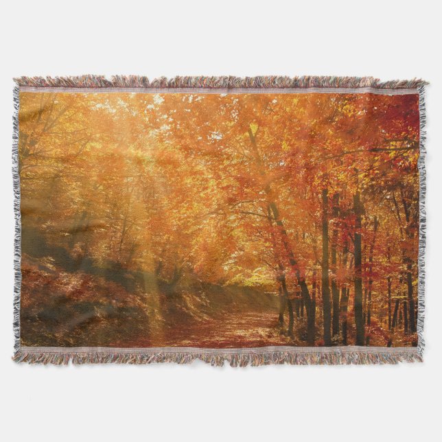 Manta Hermoso otoño (Anverso)