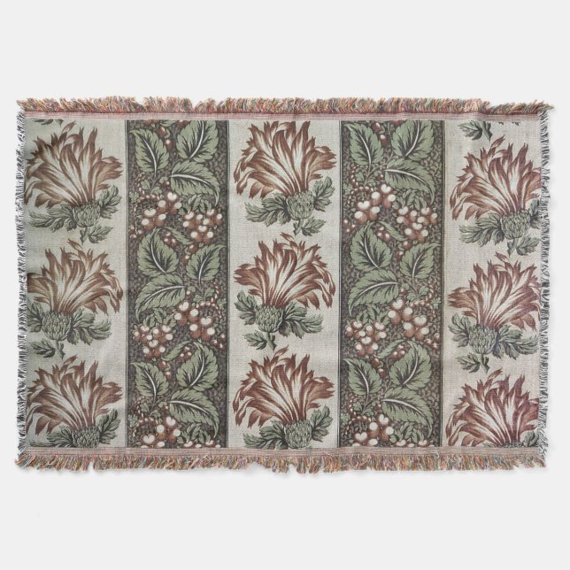 Manta Hermoso textil de época (Anverso)