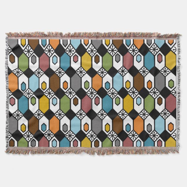 Manta Hexageres y estallidos (Anverso)