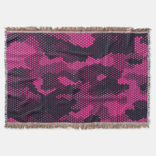 Manta Hexagonal de camuflaje, fondo de textura militar