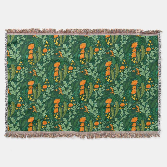 Manta Hierbas y flores de los campos (Anverso)