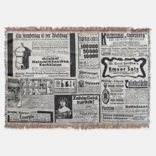 Manta Histórico Kiev: Ilustracion de periódico de 1917