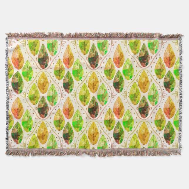 Manta Hoja de Otoño  (Anverso)