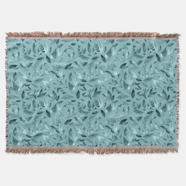 Manta Hojas caídas de agua 2 (Anverso)