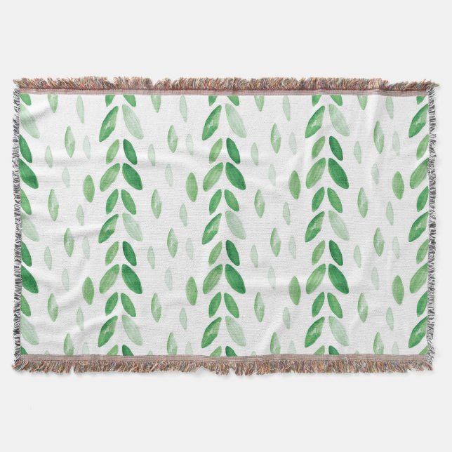 Manta hojas de color (Anverso)