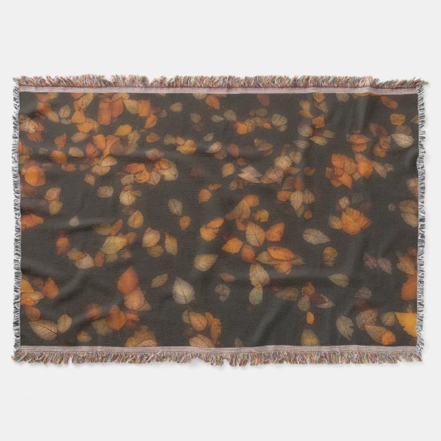 Manta hojas de otoño (Anverso)