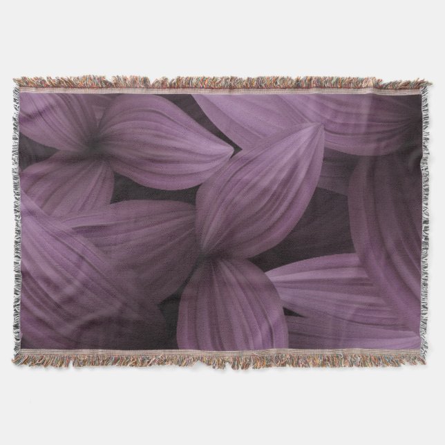 Manta Hojas tropicales 10 (Anverso)