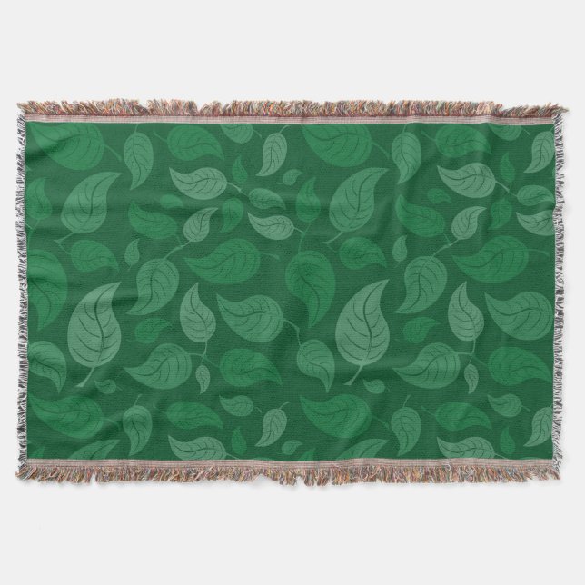 Manta Hojas verdes (Anverso)