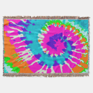 Manta holiES - Estilo de batik de espiral de energía