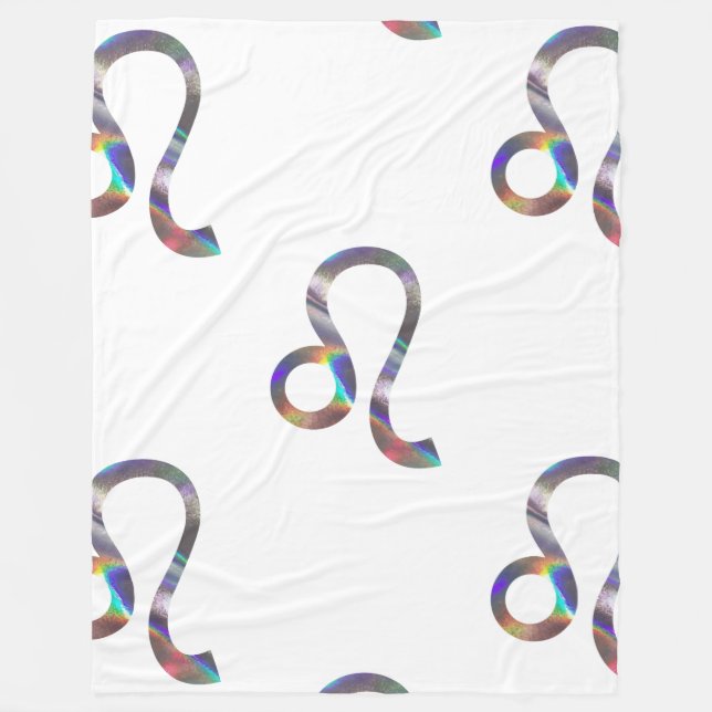 manta holograma leo (Anverso)