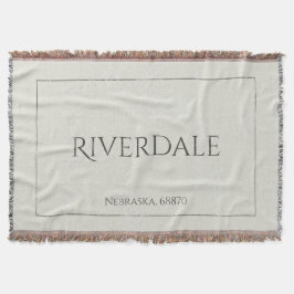 Manta Home, Vintage, Minimalist, Hometown, State