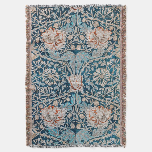 Manta Honeysuckle, William Morris (Frente vertical)