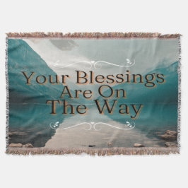 Manta Horizones esperanzadores bendiciones desde arriba