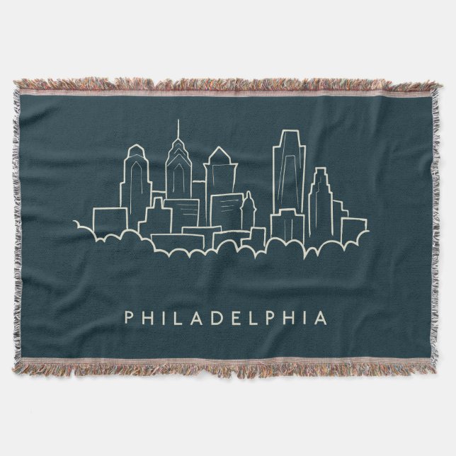 Manta Horizonte de Philadelphia Pennsylvania (Anverso)