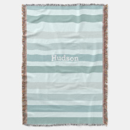 Manta Huevos de Robin Modern personalizados a rayas