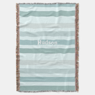 Manta Huevos de Robin Modern personalizados a rayas