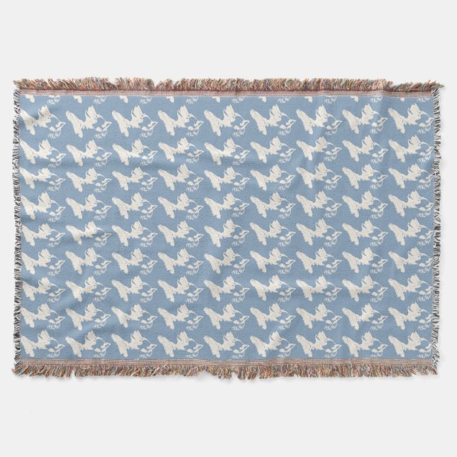 Manta Husky Pup Blanket Siberian Husky Pup Throw Blanket (Anverso)