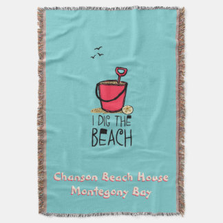 Manta I cavar la playa Personalizado