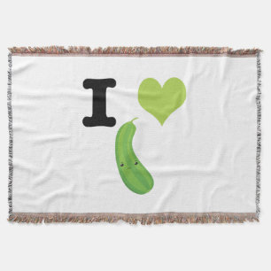 Manta I Heart Zucchini Cute Kawaii Zucchini