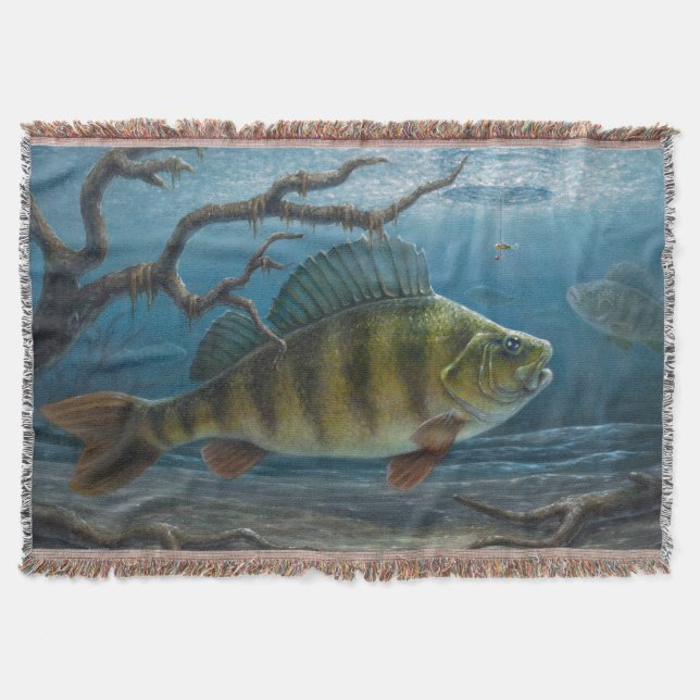 Manta Ice Fishing for Perch (Anverso)