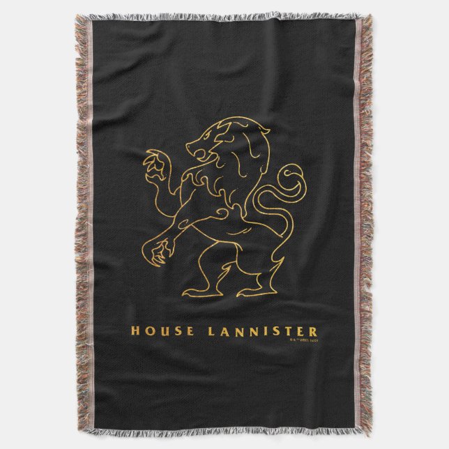 Manta Icono del Lannister de la Casa (Frente vertical)