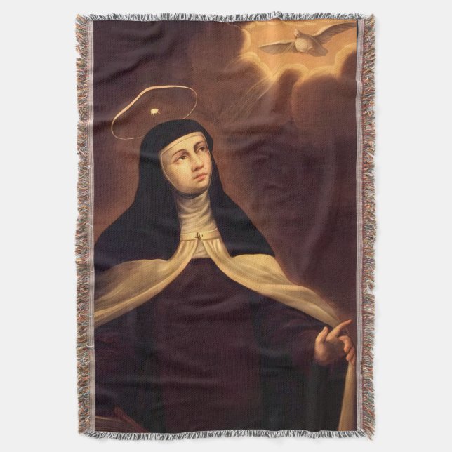 Manta Iglesia católica de Santa Teresa de Ávila (Frente vertical)