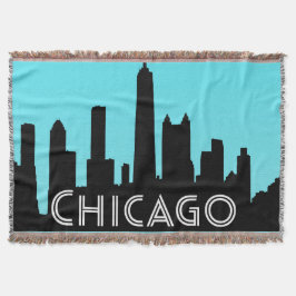 Manta Ilustracion aéreo de Chicago