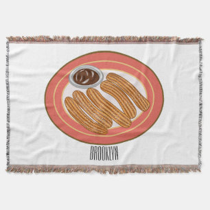 Manta Ilustracion Churro personalizado