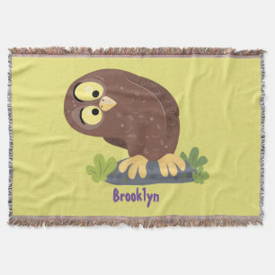 Manta Ilustracion curioso y gracioso de personalizado de