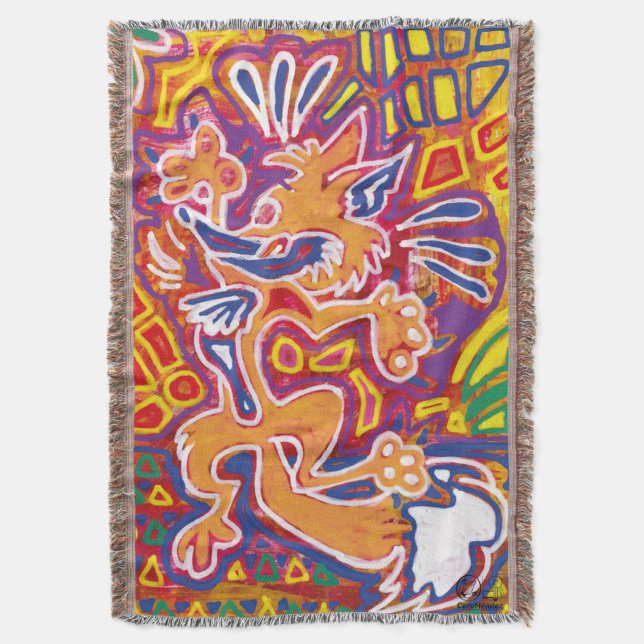 Manta Ilustración de Mola2 (Frente vertical)