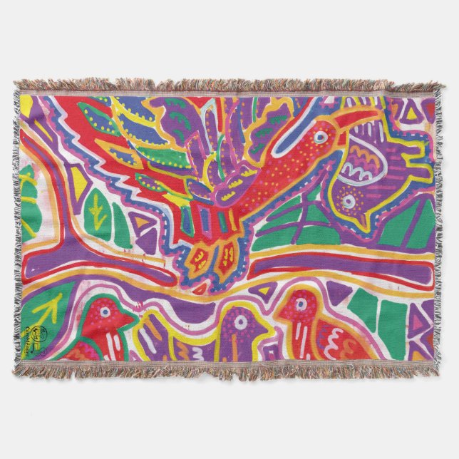 Manta Ilustración de Mola3 (Anverso)