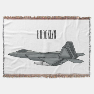 Manta Ilustracion de personalizado de aviones de combate