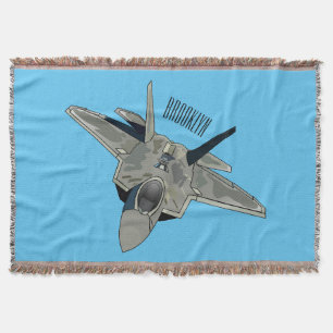 Manta Ilustracion de personalizado de aviones de combate
