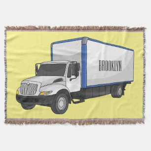 Manta Ilustracion de personalizado de camiones de cajas